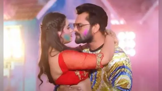 खेसारी लाल यादव के सिर पर फगुआ राग, ‘रंग बरसे’ के भोजपुरी वर्जन ‘चूनर चोली’ में ऐसे मचा रहे धमाल