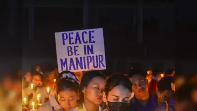 Manipur Violence : मणिपुर में हिंसा जारी, कुकी-जो समुदाय के तीन सदस्यों की गोली मारकर हत्या