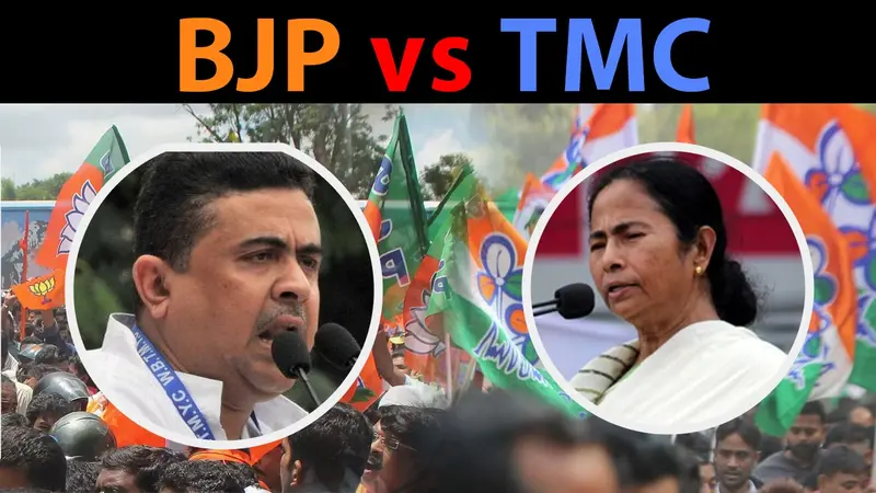 ममता के ‘मीर जाफर’ के गढ़ में ऐसा क्या हुआ की चली लाठियां और बरसे पत्थर, देखें यहां