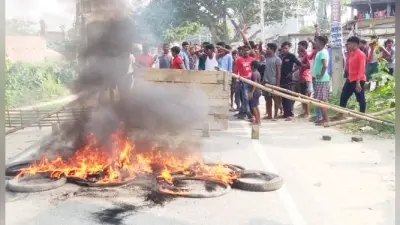 डेयरी कारोबारी को अगवा कर हाथ-पैर तोड़ कर मार डाला, हत्या के 10 घंटे बाद पहुंची पुलिस से ग्रामीणों की झड़प, पथराव, आगजनी