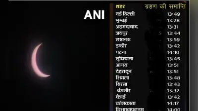 Surya Grahan 2020: सूर्य ग्रहण हो गया खत्म, जानिए कहां और किस रंग में देखा गया ग्रहण