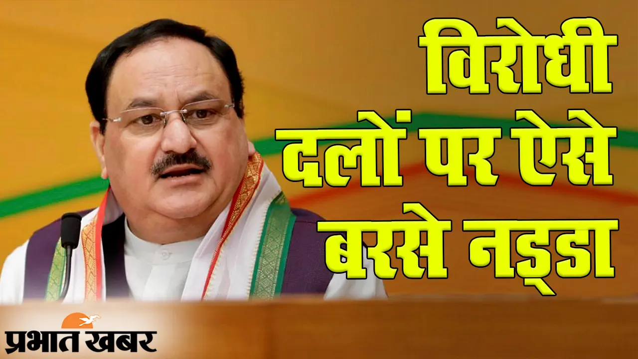 Bihar Election 2020, JP Nadda Rally: बिहार चुनाव में बीजेपी अध्यक्ष जेपी नड्डा की पहली रैली, यहां देखिए विरोधियों पर कैसे बरसे…