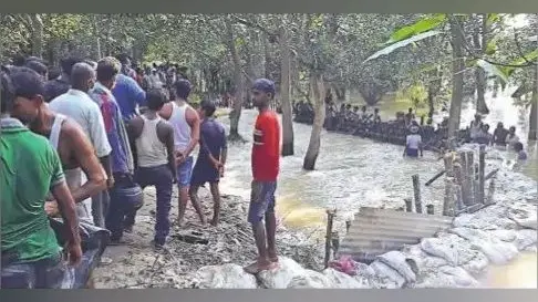 पहले पूर्वी और अब टूटा तिरहुत नहर का पश्चिम तटबंध, जानें कौन कौन से गांव डूबे