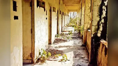 चार करोड़ में बना था स्पोर्ट्स हॉस्टल, अब न दरवाजा है न खिड़की, बच गया है ढांचा