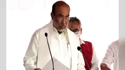 मणिपुर: 4 विधायकों के इस्तीफे के बाद बीजेपी की उच्च स्तरीय बैठक, सीएम बोले,’मन की बात’ को लेकर हुई चर्चा’