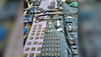 तनाव के बीच सीमा पर बड़ी कामयाबी, BSF ने भारत-पाक बॉर्डर से बरामद किया हथियारों का जखीरा