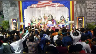Durga Puja 2021: पटना में भड़कीले नारे और अफवाह फैलाने पर होगी कड़ी कार्रवाई, डीजे पर बना रहेगा प्रतिबंध