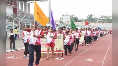 PHOTOS: पटना में राज्य स्तरीय रेड रन मैराथन प्रतियोगिता संपन्न, छात्रों के साथ ट्रांसजेंडर्स ने भी मचाया धमाल