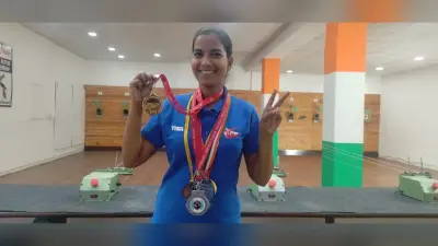 गोपालगंज की शशि पाण्डेय Olympics पर साध रहीं हैं निशाना,Delhi स्टेट शूटिंग चैंपियनशिप में जीता Gold Medal