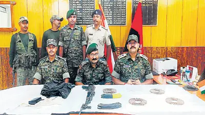 औरंगाबाद के लडुइया पहाड़ से एके-47 और कारतूस बरामद, नक्सलियों की सुरक्षा बलों पर हमले की साजिश नकाम