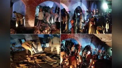 कानपुर पुलिस लाइन में बैरक की छत गिरी, एक सिपाही की मौत, तीन की हालत बेहद नाजुक