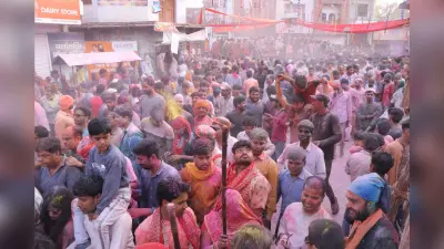 Lathmar Holi 2023: नंदगांव की लठमार होली आज, यहां दिखता है सखी भाव