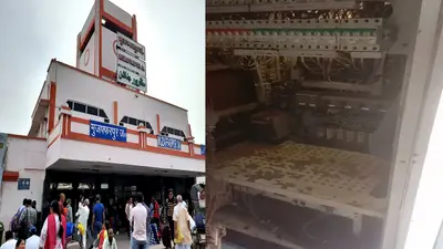 मुजफ्फरपुर में सप्तक्रांति एक्सप्रेस के जनरल बोगी में लगी आग, भगदड़ में बोगी से कूद गये कई यात्री