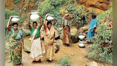 तंगहाल जिंदगी जी रहे ग्रामीण