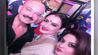 PHOTO : राकेश रोशन की बर्थडे पार्टी में लगा सितारों का जमावड़ा, चिंटू-जीतू-रेखा के साथ ये भी नजर आये…!