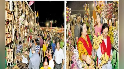 सरस मेला में संडे बना फन डे, उमड़ी भीड़