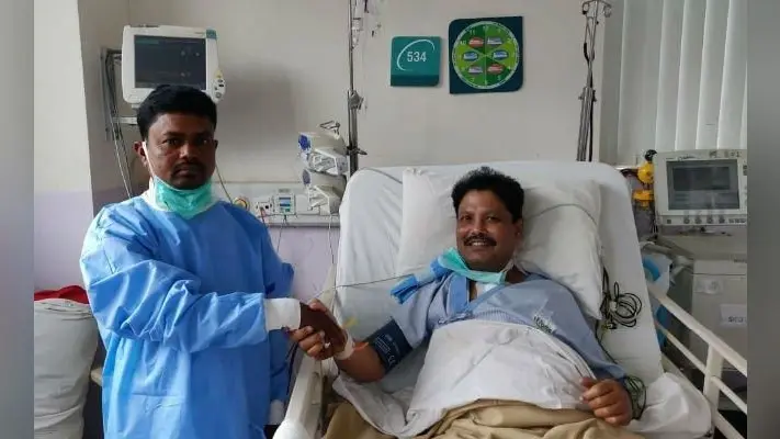 पश्चिम बंगाल : दिलचंद ने बढ़ाया हार्ट ट्रांसप्लांट के मरीज का हौसला