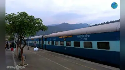 सप्तक्रांति एक्सप्रेस डेढ़ घंटे लेट खुली, हंगामा