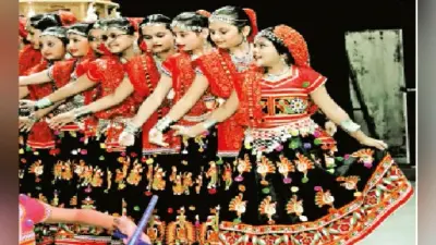 शहर में गरबे की मची धूम