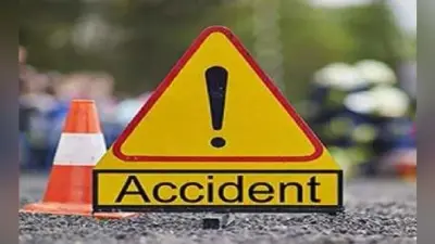 टैंकर से आमने-सामने टक्कर में बाइक सवार 3 युवकों की मौत, एक जख्मी