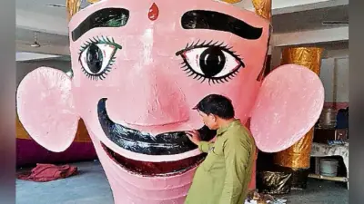23 साल से रावण का पुतला बना रहे गया के मो मुस्लिम