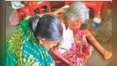 सास को घर में बंद कर गयी पूजा मनाने, 10 दिनों के बाद जामुड़िया थाने की पुलिस ने निकाला बाहर