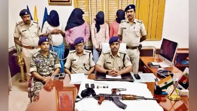 बेगूसराय में एके-47 के साथ चार अपराधी गिरफ्तार, मोनी ने जमा की अकूत संपत्ति, होगी जांच