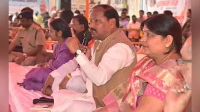 रघुवर की जन चौपाल : नहीं सुनी गयी कार्यकर्ताओं की बात, CM ने कहा केवल ग्रामीण बोलेंगे