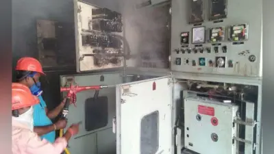 ललपनिया : टीटीपीएस के कंप्रेसर हाउस में लगी आग, उत्पादन ठप, लाखों का नुकसान