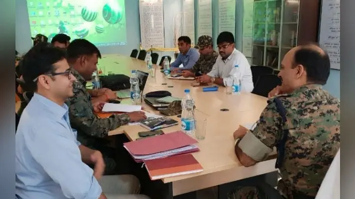 लोहरदगा : नक्सलियों के खिलाफ अभियान को लेकर हुई उच्चस्तरीय बैठक