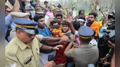 सबरीमला में महिलाओं के प्रवेश का विरोध करने वाले संगठन के कार्यालय में तोड़फोड़