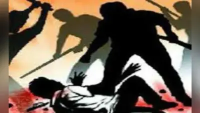 ड्रॉप बॉक्स तोड़ चेक लेकर भागते युवक की पिटाई