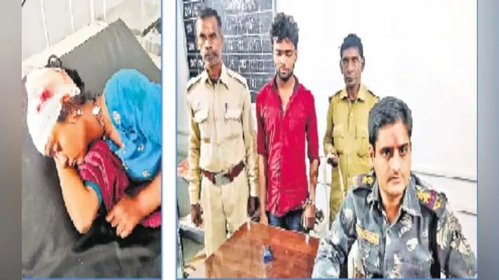 हत्यारे दामाद ने सास को टांगी से काटा, पत्नी पर भी जानलेवा हमला कर किया जख्मी