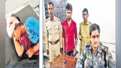 हत्यारे दामाद ने सास को टांगी से काटा, पत्नी पर भी जानलेवा हमला कर किया जख्मी