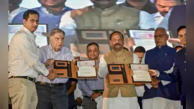 रांची में टाटा कैंसर अस्पताल का हुआ शिलान्यास, देखें तसवीरें