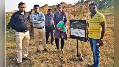 रांची : क्लासिक कोल की रामगढ़ स्थित 13 डिसमिल जमीन पर इडी ने किया कब्जा