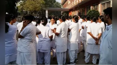 PMCH में काम पर लौटीं नर्सें, मरीज के परिजनों पर बदसलूकी और मारपीट का आरोप लगाते हुए किया था काम ठप