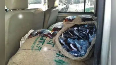 नदिया के विभिन्न इलाकों में फैला है पाउच बिक्री का कारोबार