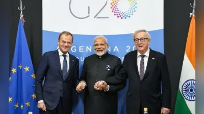 पीएम मोदी ने यूरोपीय संघ के नेताओं से की मुलाकात, आतंकवाद पर हुई चर्चा