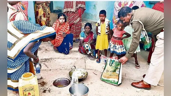 बेड़ो : विषाक्त भोजन खाने से सात बीमार
