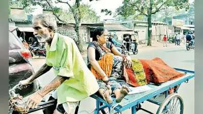 जमशेदपुर : नहीं मिली एंबुलेंस, तो ऐसा करने के लिए मजबूर हो गया ये परिवार