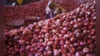 यहां 50 पैसा प्याज और दो रुपये किलो बिका लहसुन