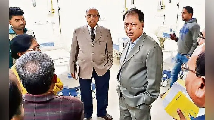 रांची : ट्रॉमा सेंटर का ऑपरेशन थिएटर दोयम दर्जे का यहां मॉड्यूलर ओटी की जरूरत : डॉ डीके सिंह