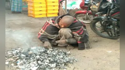 हजारीबाग : ठंड से लोग परेशान, गर्म कपड़ों की बिक्री बढ़ी