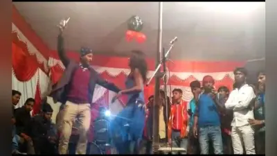 युवक ने सरेआम किया तमंचे पर डिस्को, वीडियो वायरल