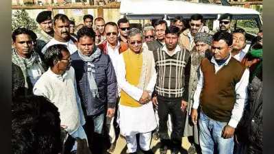 हजारीबाग जा रहे थे बाबूलाल, बीच रास्ते में ही पार्टी में शामिल कराया
