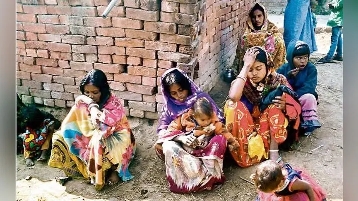 नवादा : झुलस कर तीन बच्चों की मौत