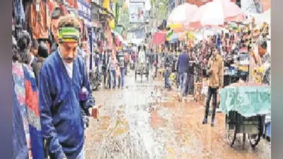 सिलीगुड़ी : पहाड़ से समतल तक मौसम का बदला मिजाज, सिलीगुड़ी में दिनभर हुई झमाझम बारिश