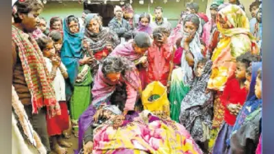 बेटे की मौत के बाद घायल पिता ने भी तोड़ा दम, मृतक बीरालाल ही एकमात्र कमाने वाला सदस्य था