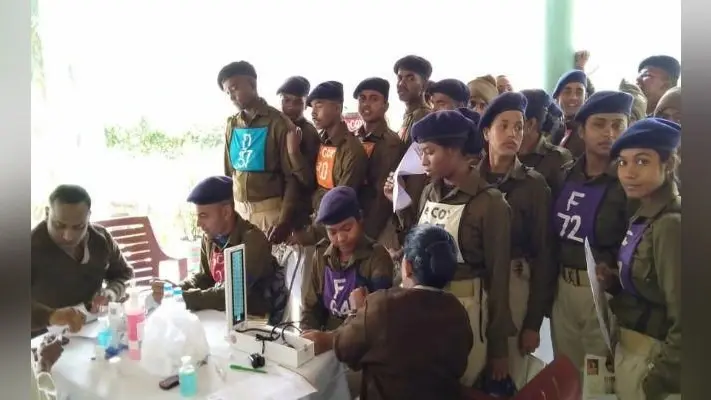 सेंटेवीटा अस्पताल ने जैप-2 में लगाया निशुल्क स्वास्थ्य जांच शिविर